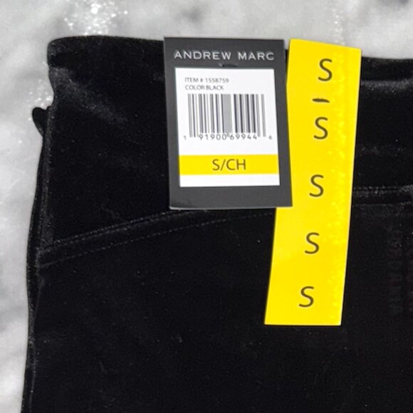ANDREW MARC Velvet Legging – Black – Size S - NWT - Picture 4 of 5